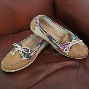 Tropical Sperry Boat Shoes